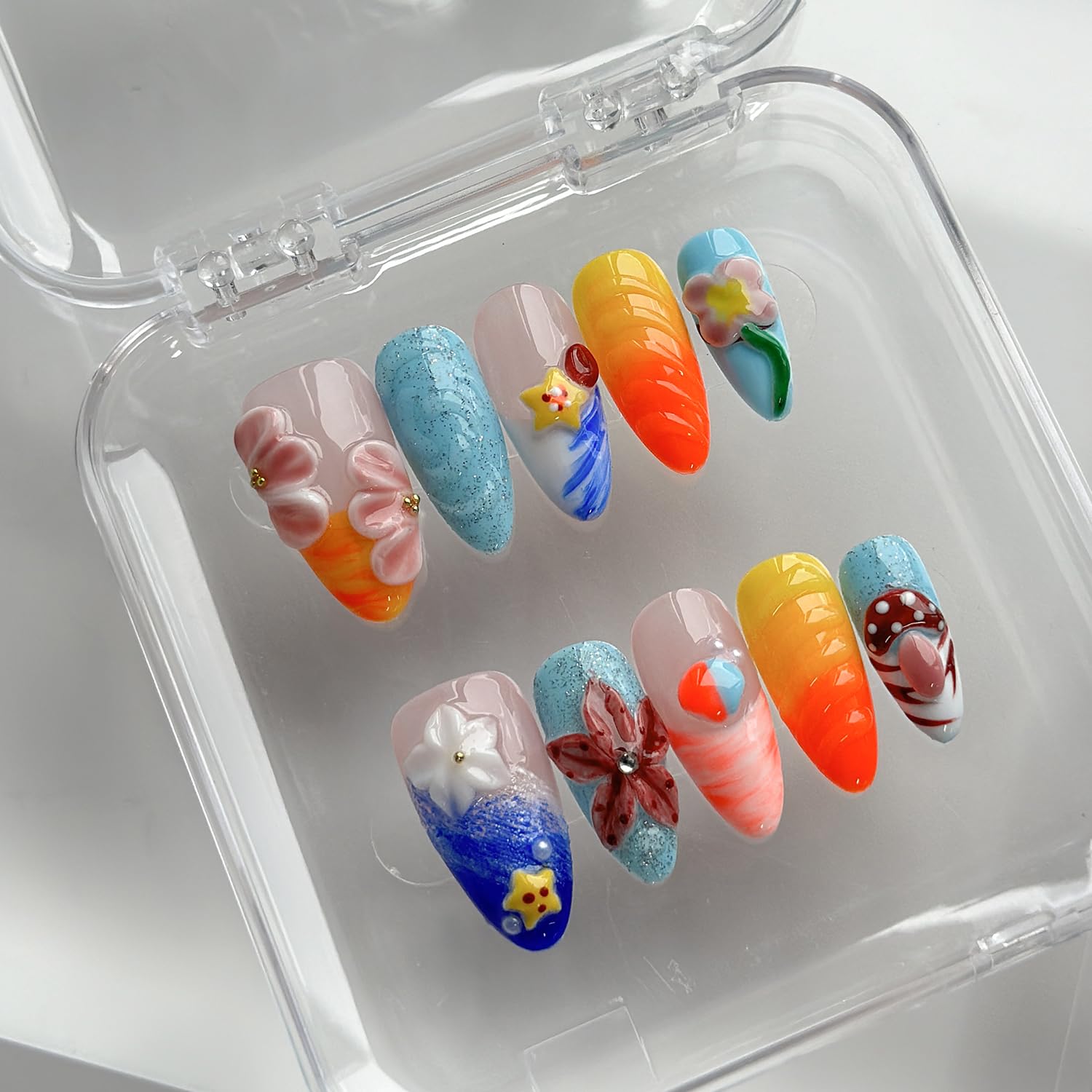 MABKJLF floral mushroom designs offer playful summer flair.