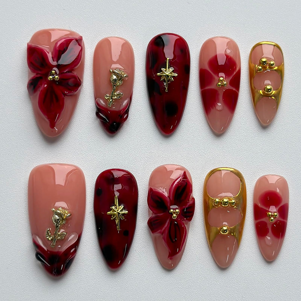 MABKJLF reusable ABS nails for long-lasting daily use