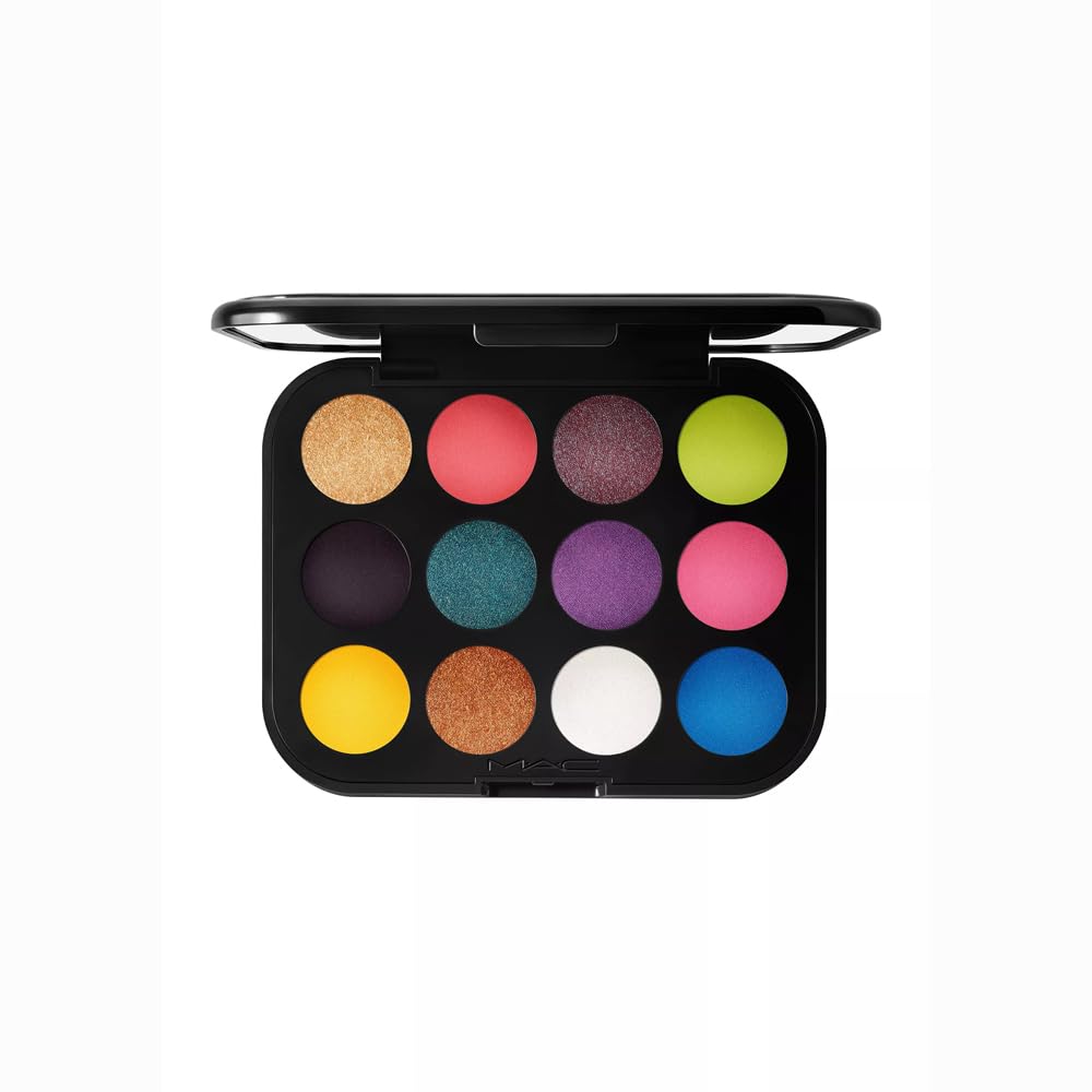 MAC Connect in Colour eye shadow palette Hi-Fi Colour with bold pigment for creative looks.