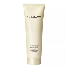 Mac Cosmetics Hyper Real Fresh Canvas cleanser bottle for a gentle makeup-removing ritual.
