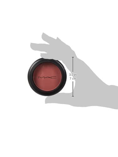 MAC Desert Rose blush on cheek demonstrates versatile everyday wear