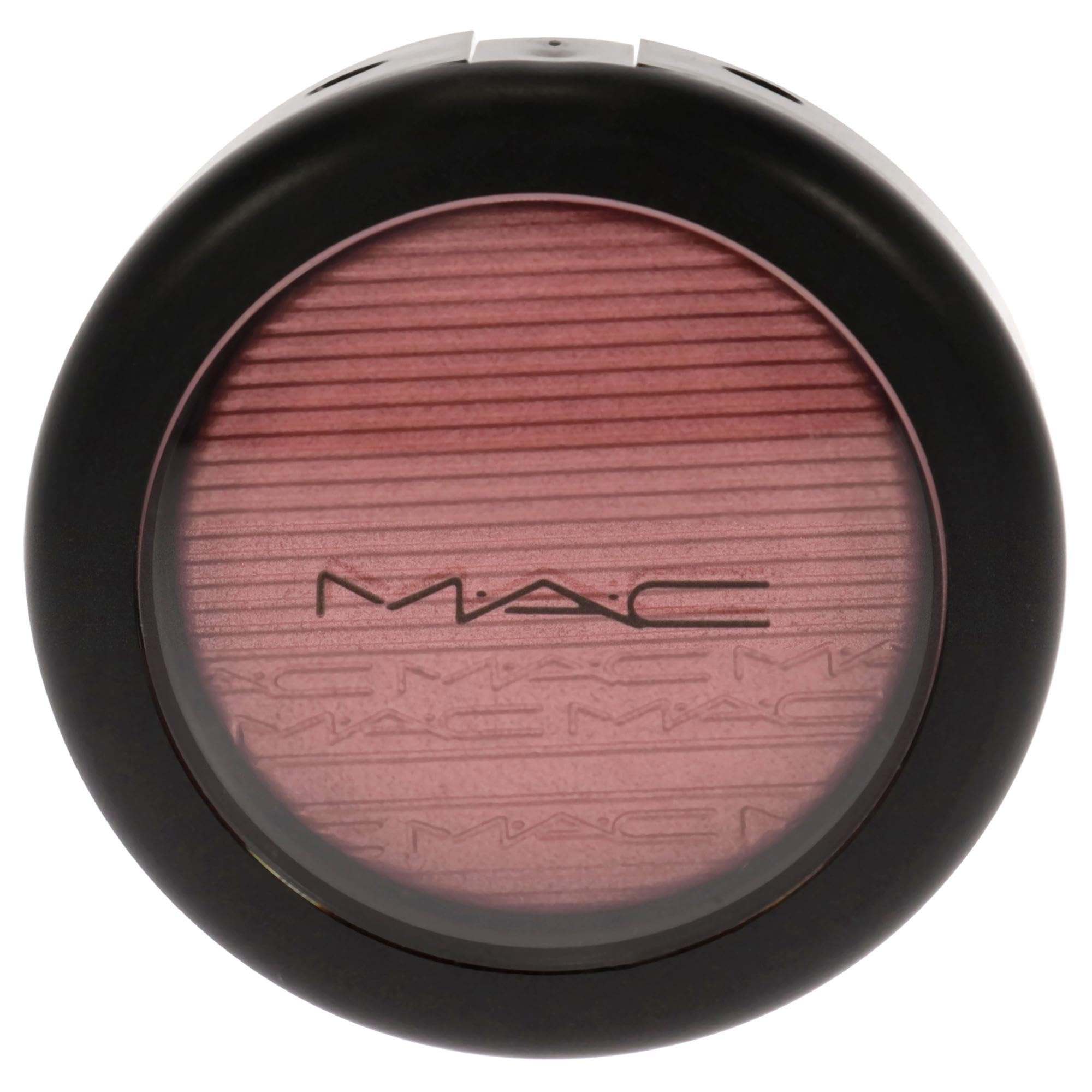 MAC Extra Dimension Blush Sweets for My Sweet application swatch delivers buildable glow.