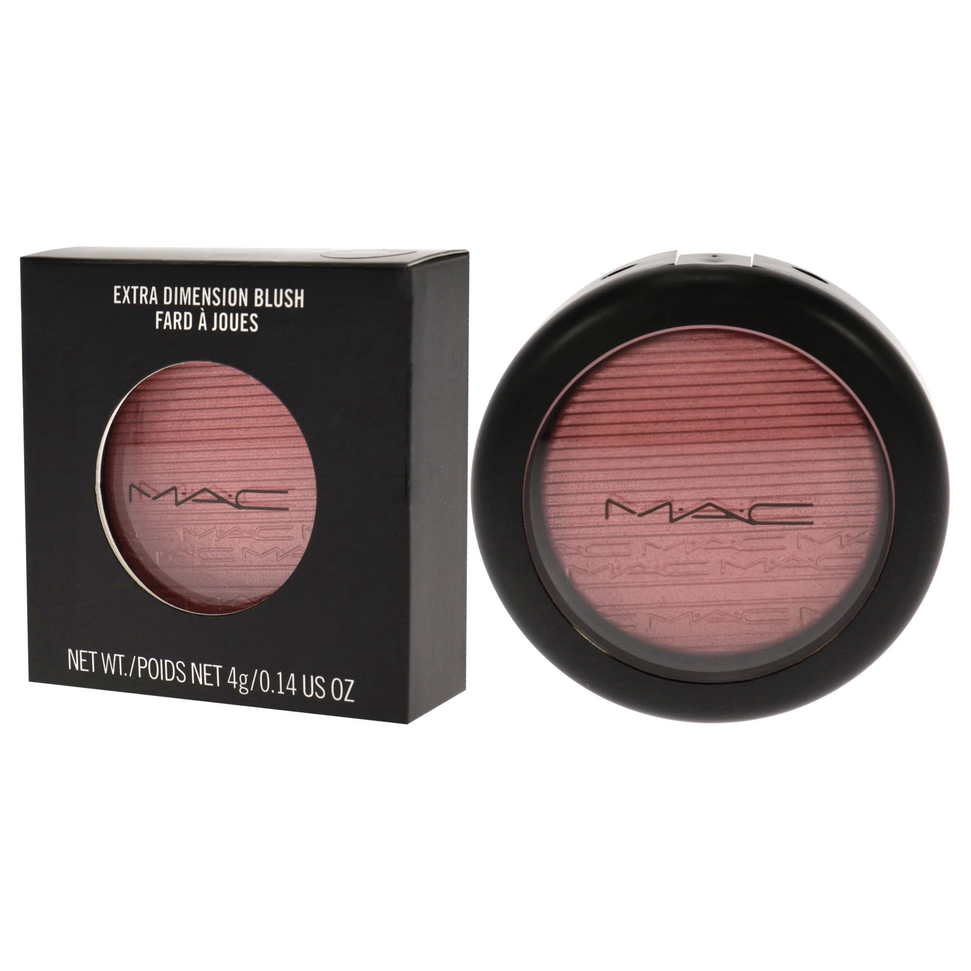 MAC Extra Dimension Blush Sweets for My Sweet light reflection finish creates subtle radiance.