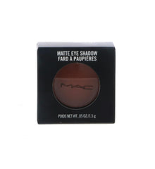 MAC Eye Shadow Matte Brown Script pack shot showing rich matte pigment for natural definition.