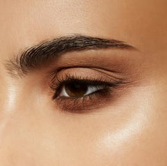 MAC Eye Shadow Pro Palette Refill Wedge pan with soft beige taupe shade for crease definition