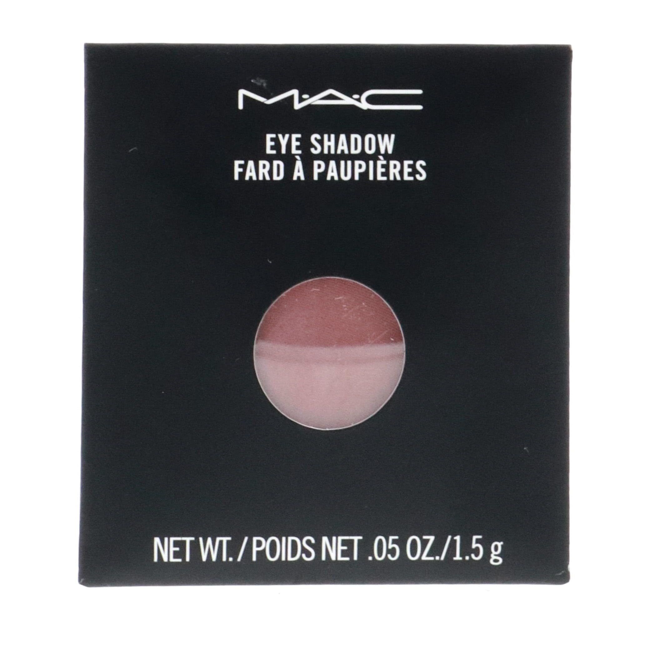 MAC Eye Shadow Refill Haux being used wet and dry for different finishes