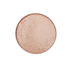 MAC Honey Lust bronze-dipped peach refill pan swatch for versatile eye looks.