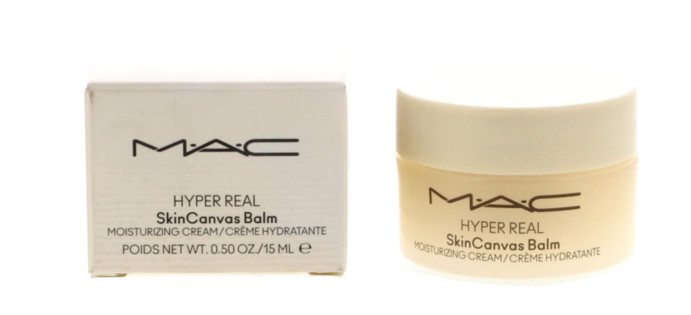 MAC Hyper Real SkinCanvas Balm jar close-up for deep hydration and glow