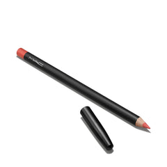 MAC Lip Pencil Flamingo swatch for peach-pink everyday look