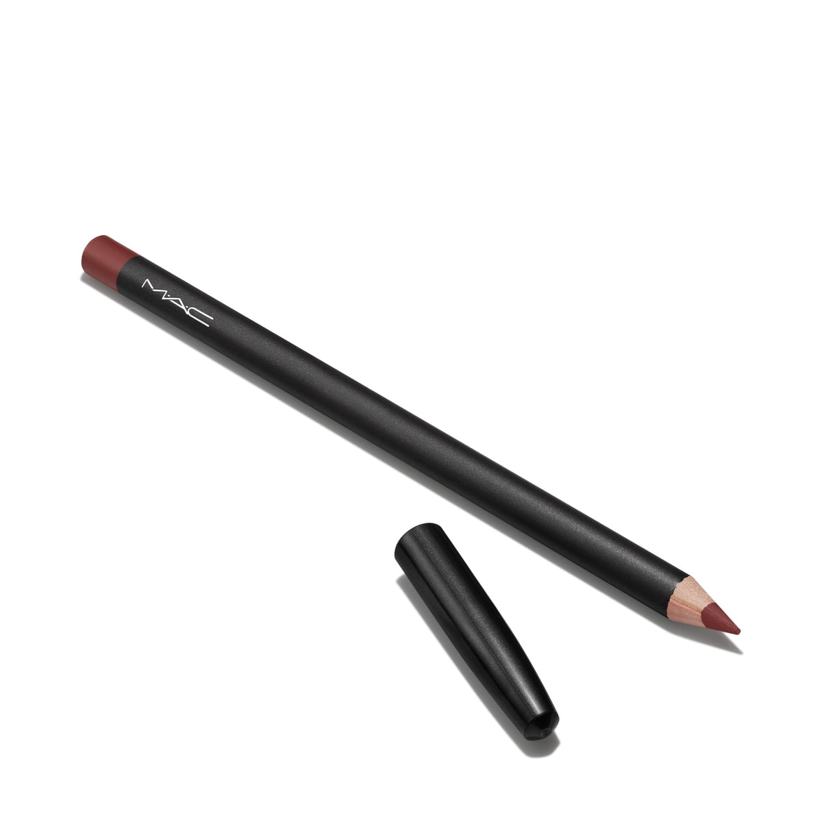 MAC Lip Pencil Mahogany creates a precise lip line for defined looks.