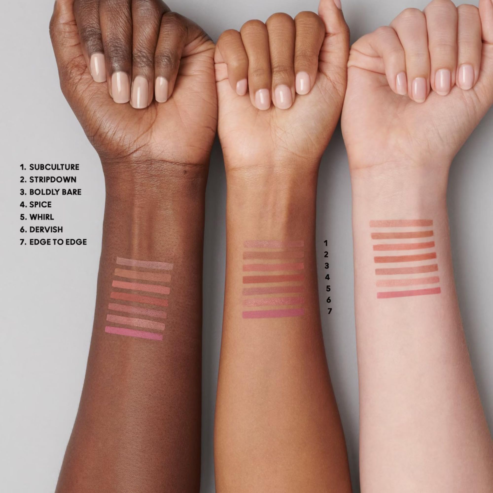 MAC Lip Pencil Whirl versatile styling for various lip looks