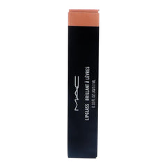 MAC Lipglass C-THRU applicator wand ready for smooth, pigmented color.