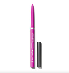 MAC Lipglazer Glossy Liner Candy Yum-Yum defines lips with glossy shine and smooth glide.
