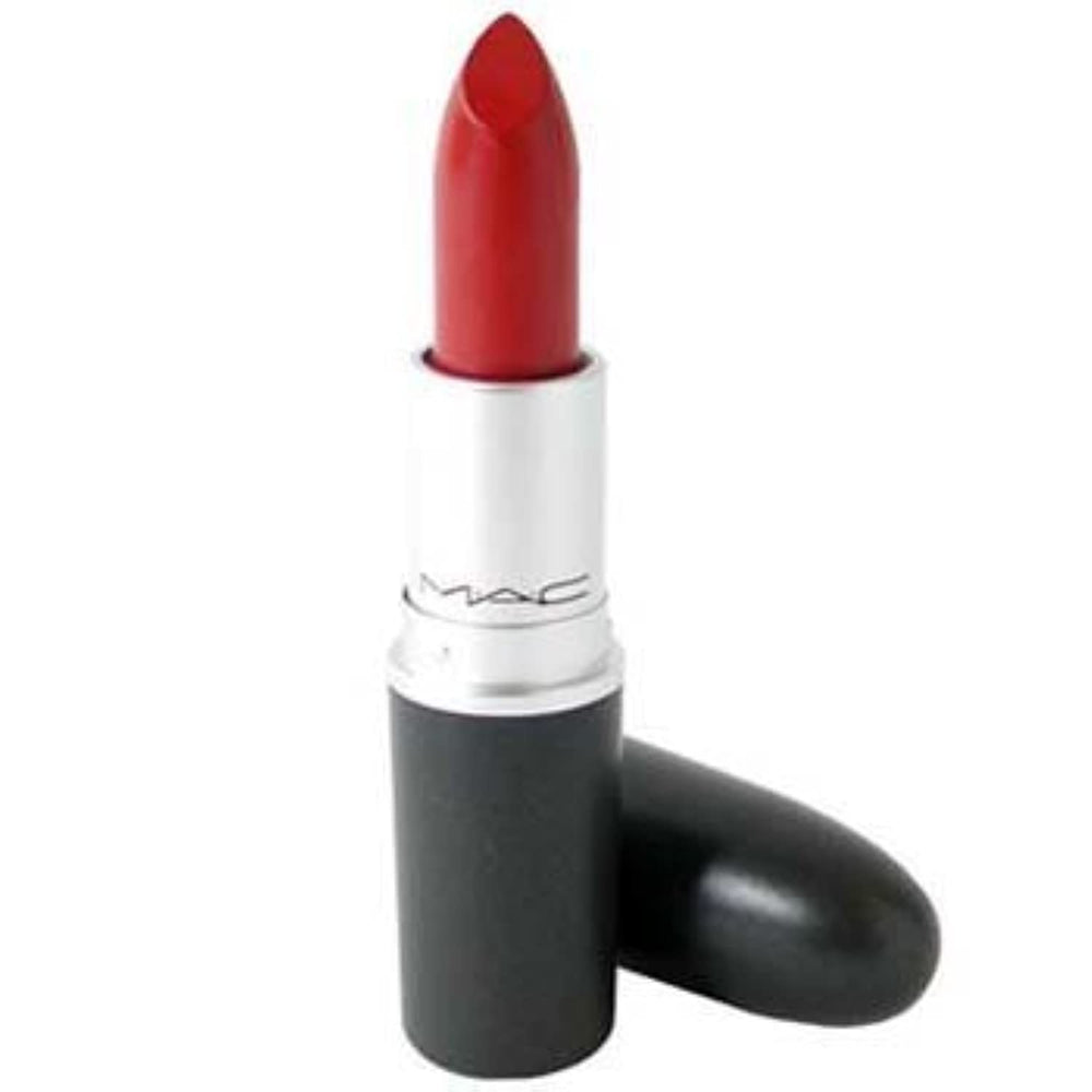 MAC Lipstick No. 138 Chili Matte packaging showcases premium design and scarcity appeal.
