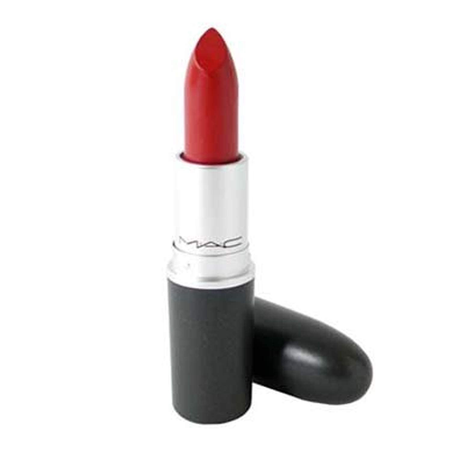 MAC Lipstick No. 138 Chili Matte swatches reveal a deep, vibrant payoff.