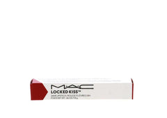Close-up of MAC 95 Vicious applying long-wear matte lip color.