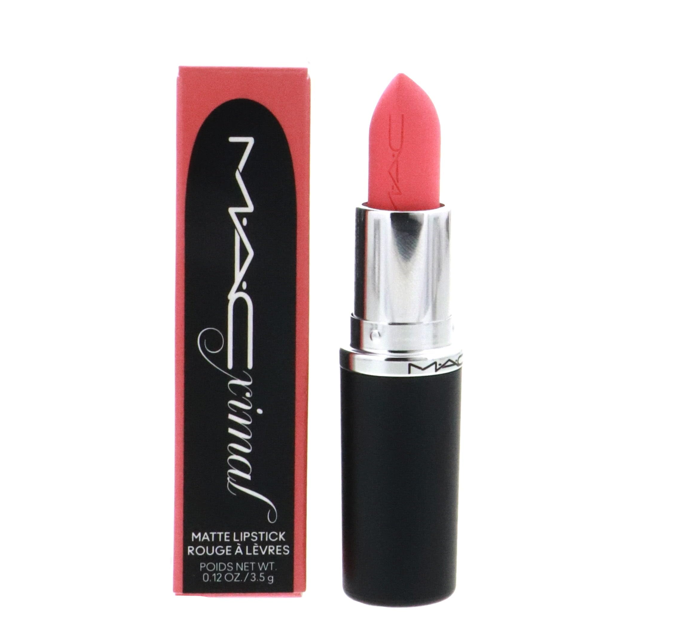 MAC M·A·CXIMAL Flamingo lipstick outer packaging for daily wear