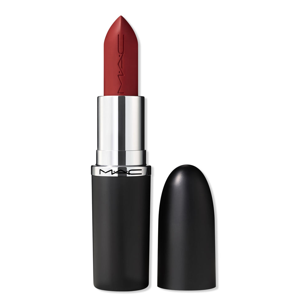 MAC M·A·Cximal Brick-O-La swatch showing warm dusty rose for everyday wear