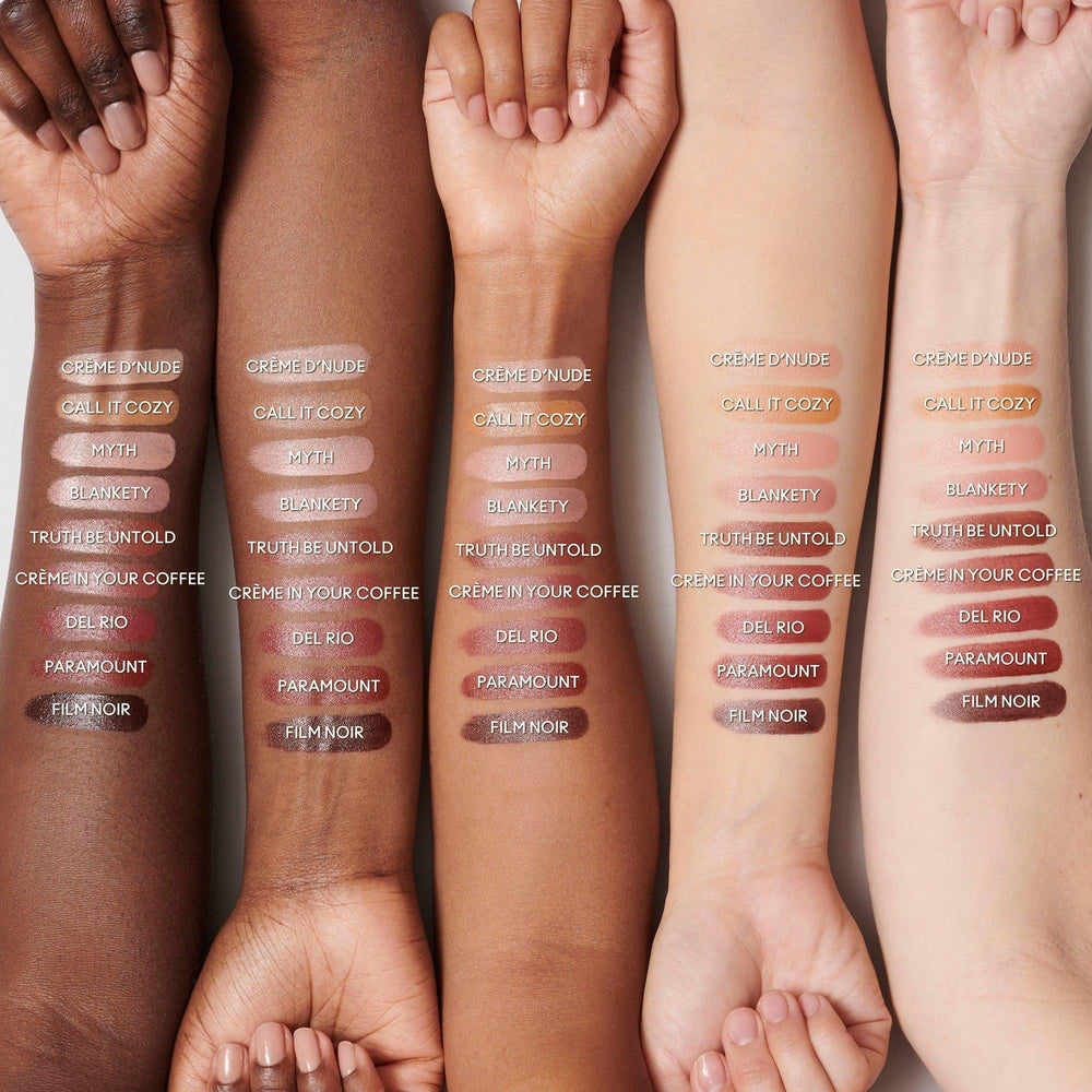 Pigment-rich MAC M·A·Cximal Brick-O-La detail emphasizes wearable shade