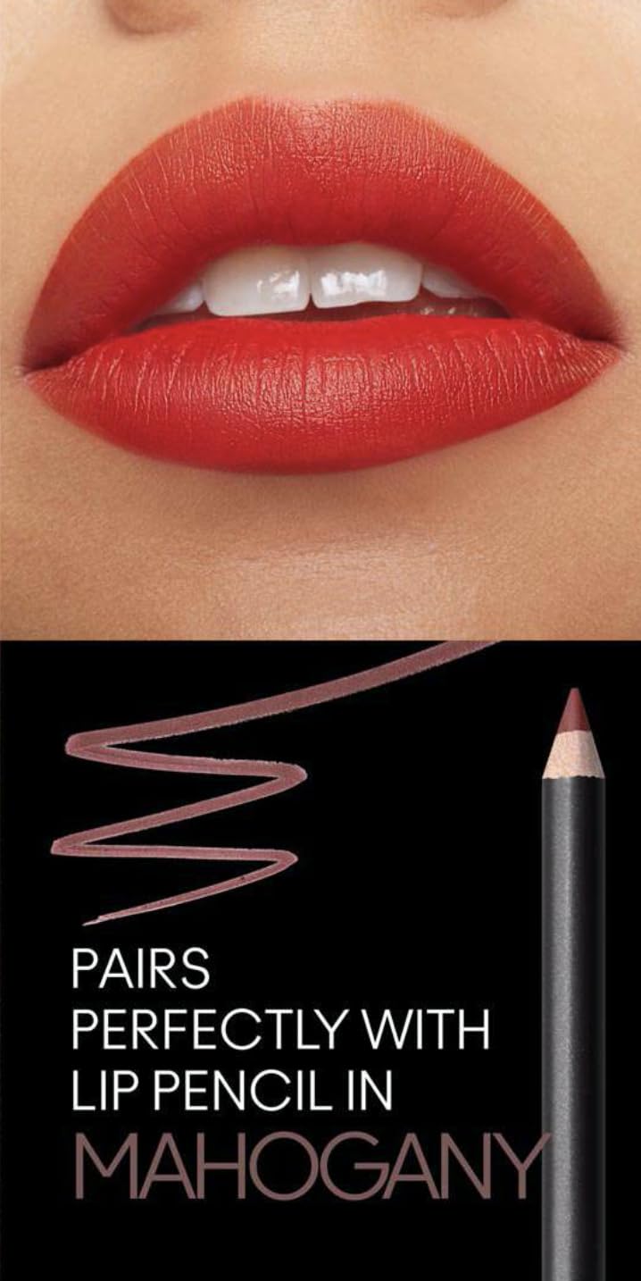 Silky texture shown for comfortable wear and non-feathering application.