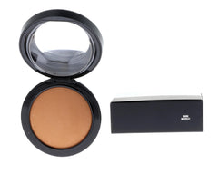 MAC Mineralize Skinfinish Natural Dark Deepest compact closeup demonstrates seamless blending