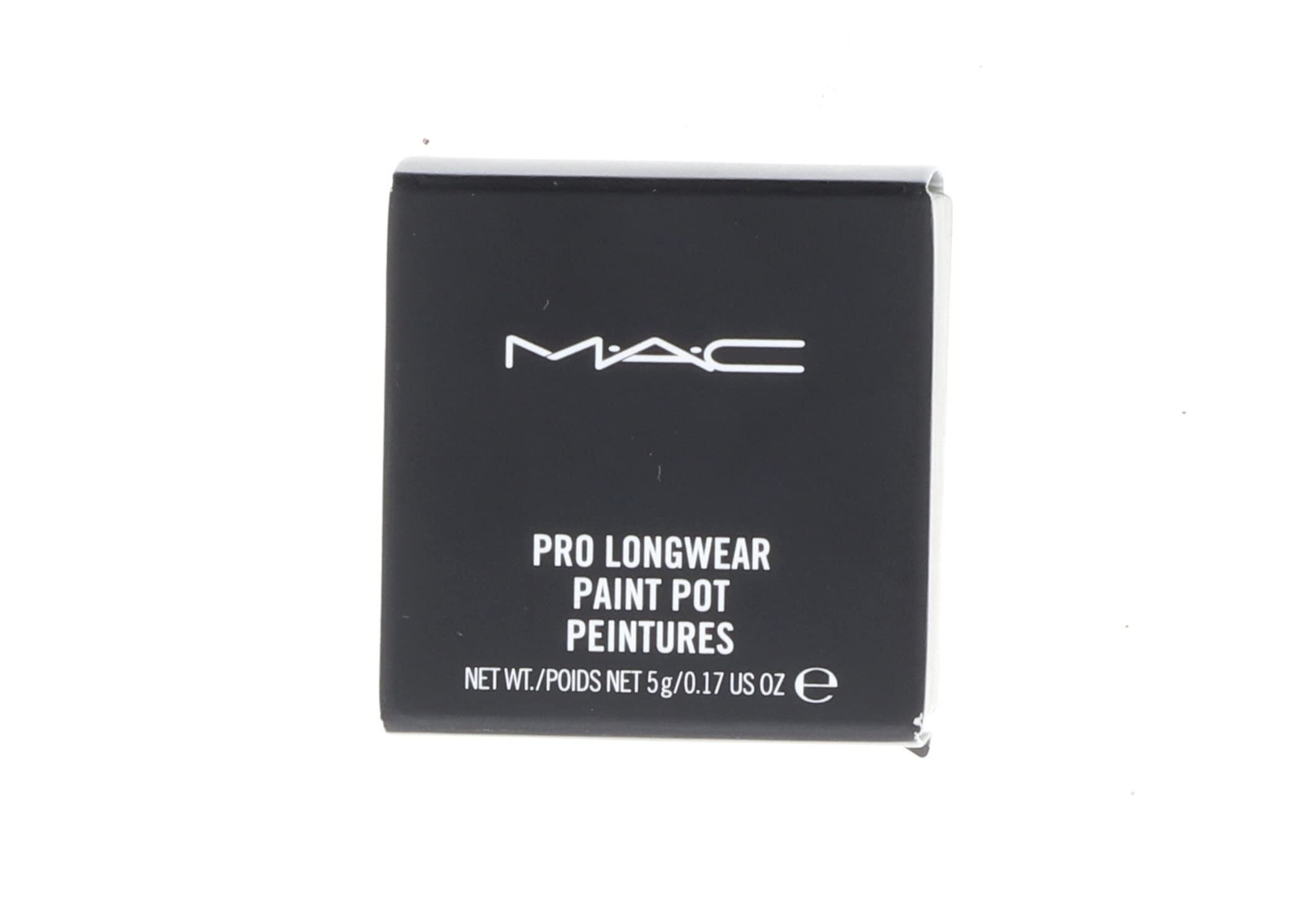 Close up of MAC Paint Pot Soft Ochre being blended for seamless color