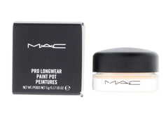 MAC Paint Pot Soft Ochre applied on eyelid as a smooth base for shadows