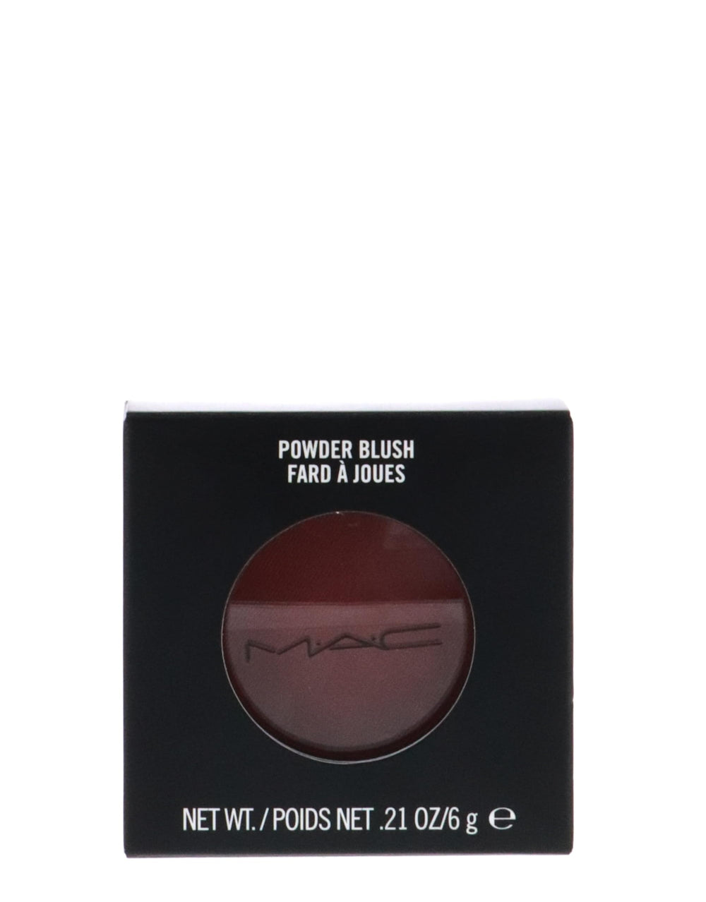 MAC Powder Blush Fever compact shows silky texture for natural flush