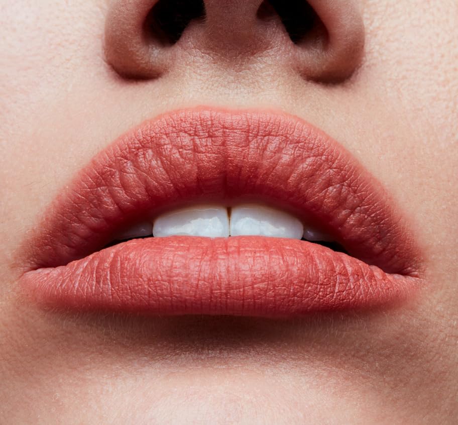 MAC Powder Kiss Lipstick packaging closeup highlights sleek design and shade context