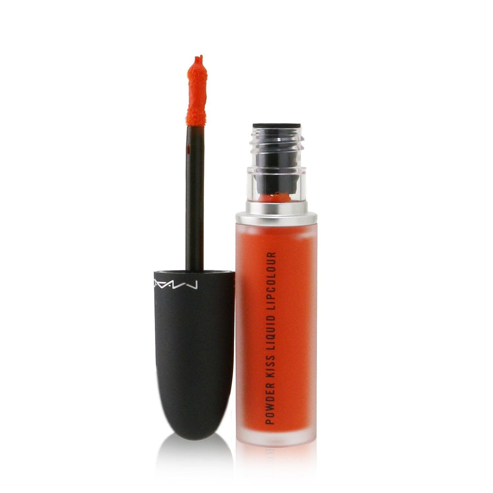 All-day hydration from MAC Powder Kiss Liquid Lipcolour in Pretty Pleats.