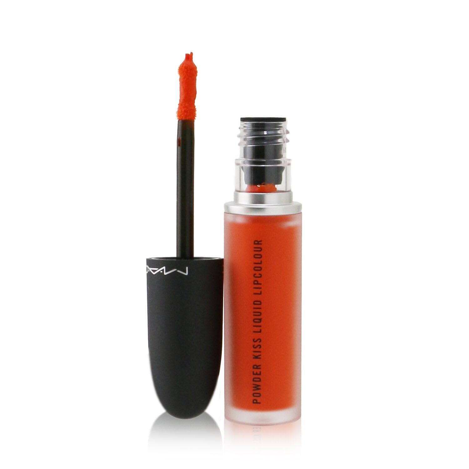 MAC Powder Kiss Lipcolour new box packaging ready for gifting.
