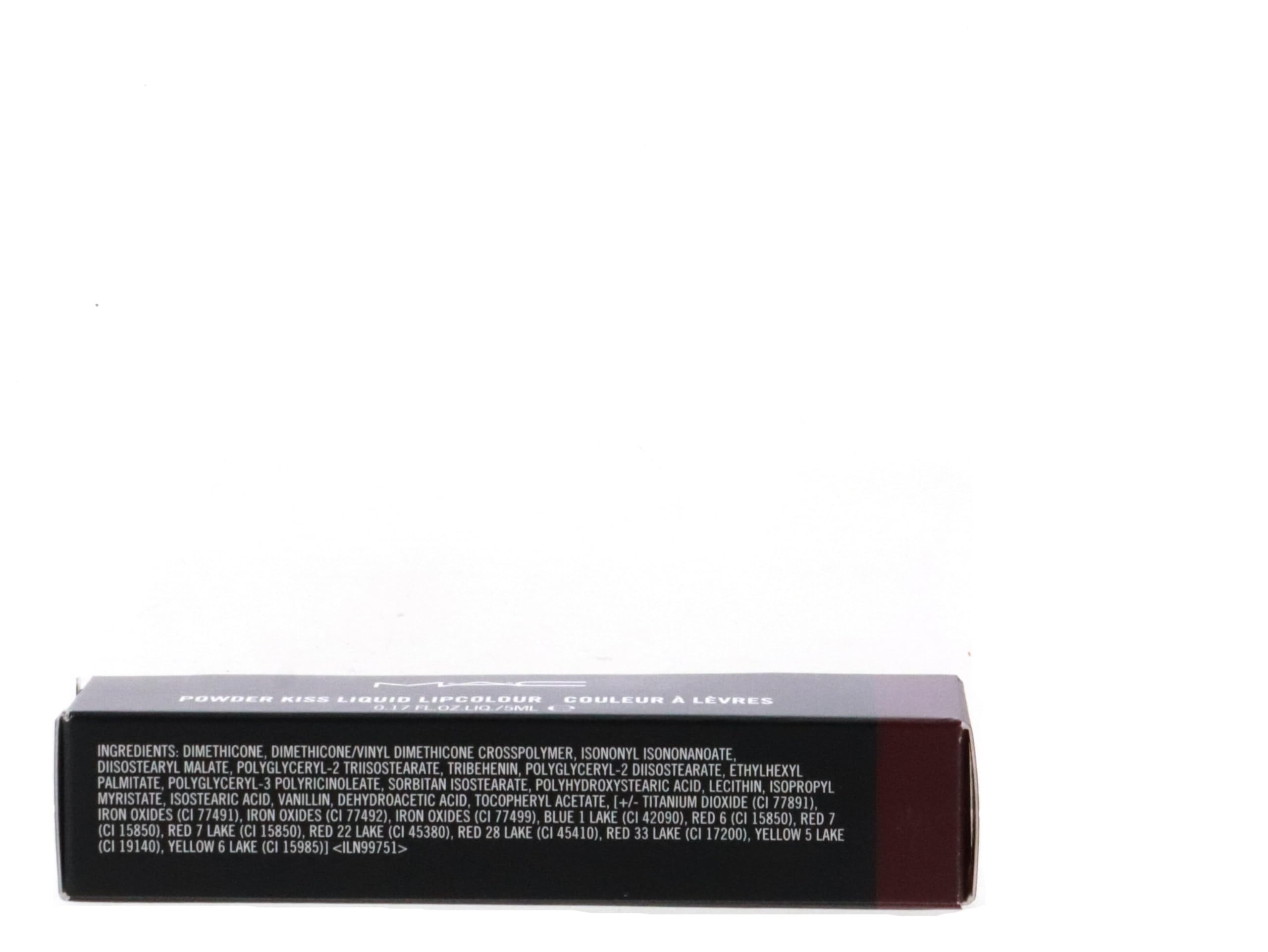 MAC Powder Kiss Lipcolour provides ten hours of hydration for comfortable wear