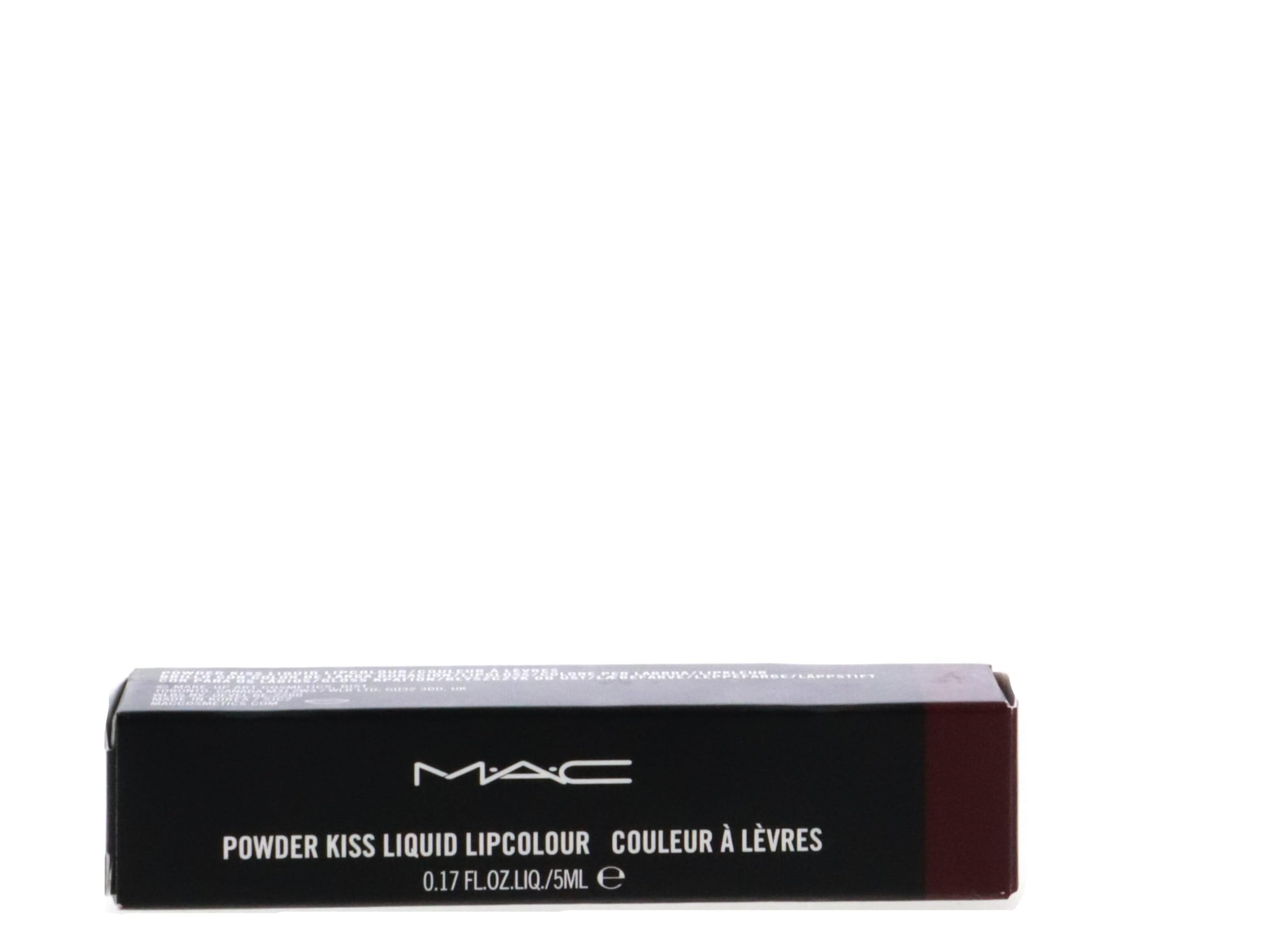 MAC Powder Kiss Liquid Lipcolour delivers soft-matte, comfortable color