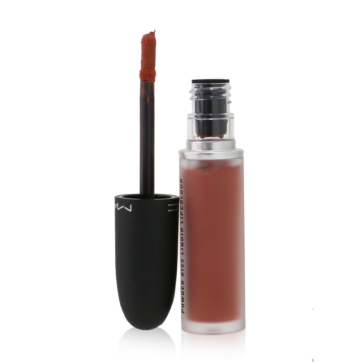 Whipped mousse texture of MAC Powder Kiss Lipcolour for comfortable color.