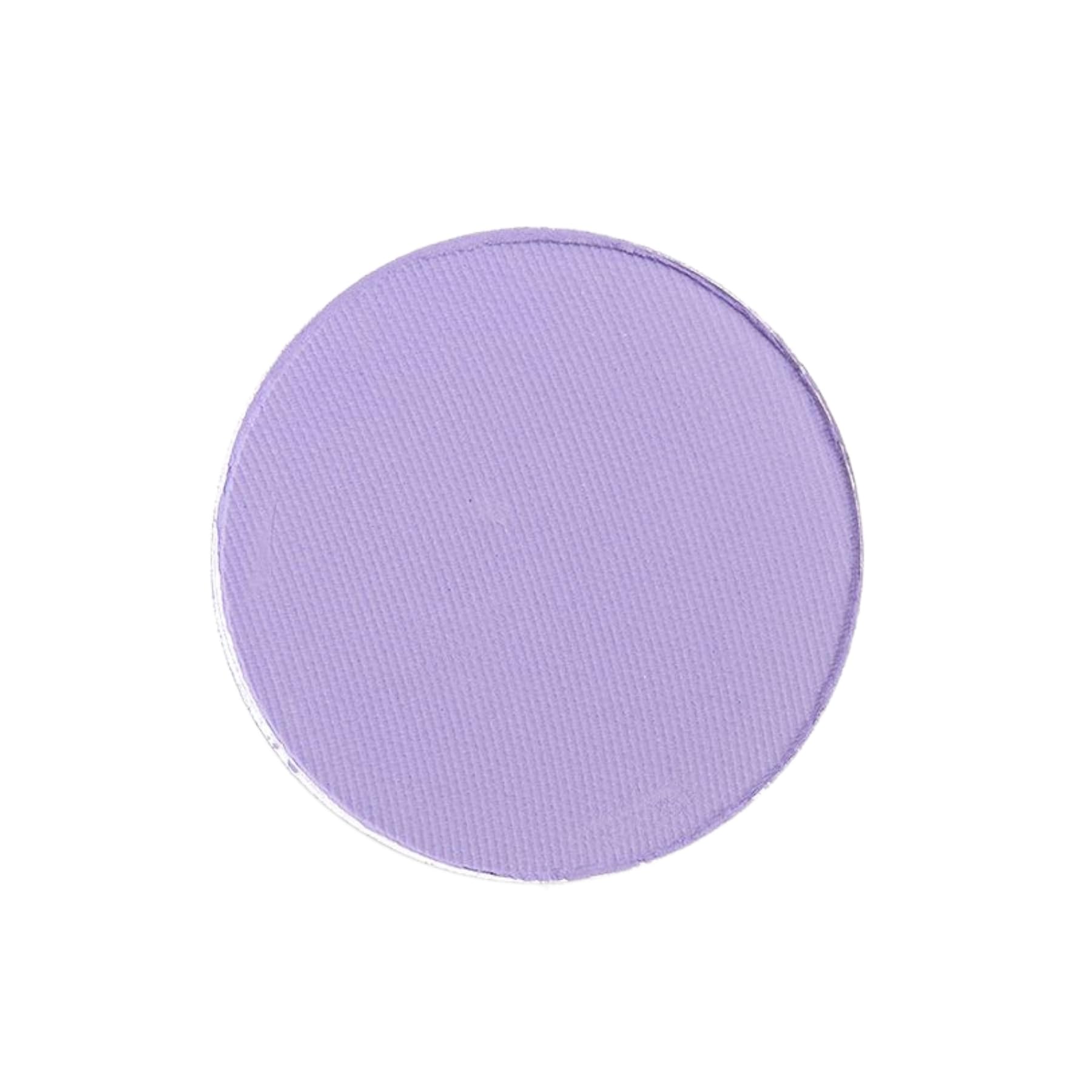 MAC Powder Kiss Such A Tulle refill pan in light periwinkle for a diffused soft-matte lid look