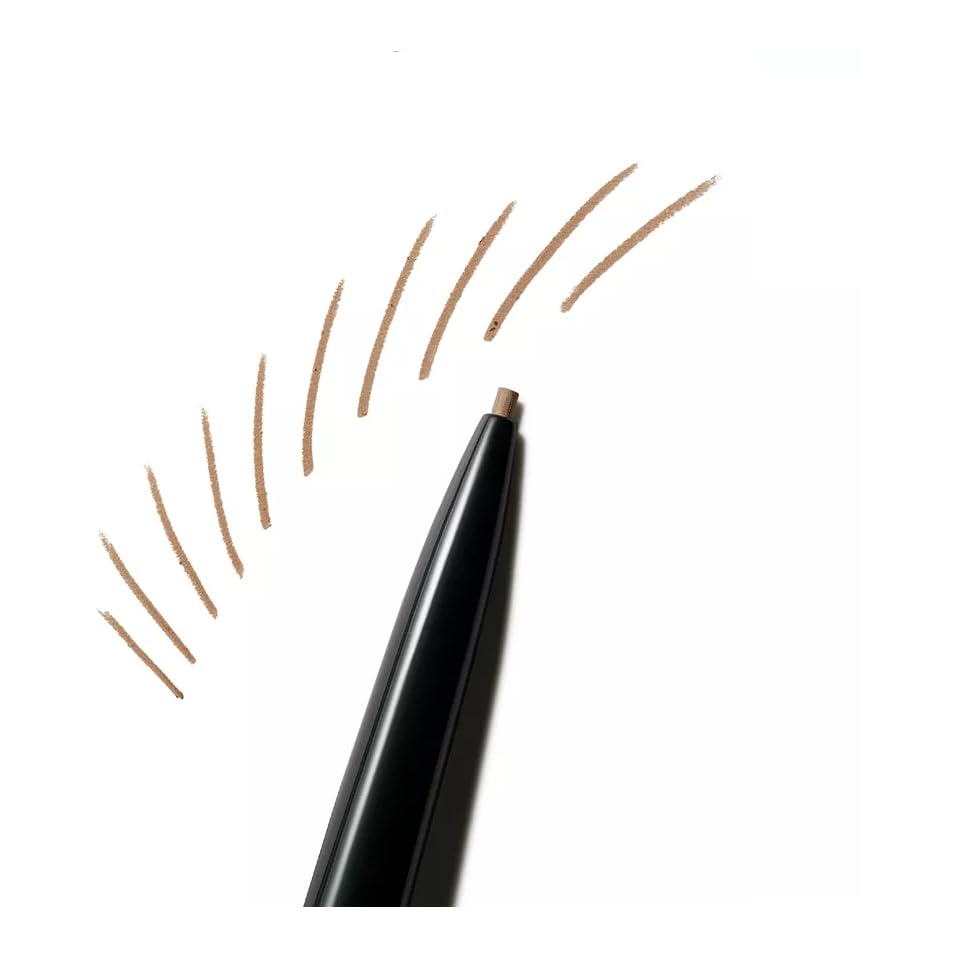 MAC Pro Brow Definer Omega shade swatches show rich, blendable color.