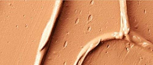 MAC Pro NC45 texture close-up highlights creamy blendable finish