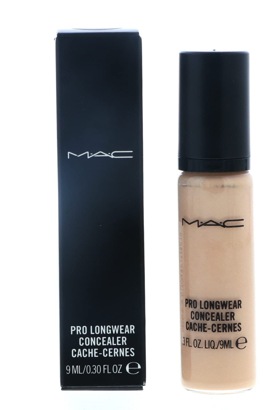 MAC Pro Longwear Concealer NC20 packaging with authentic labeling.