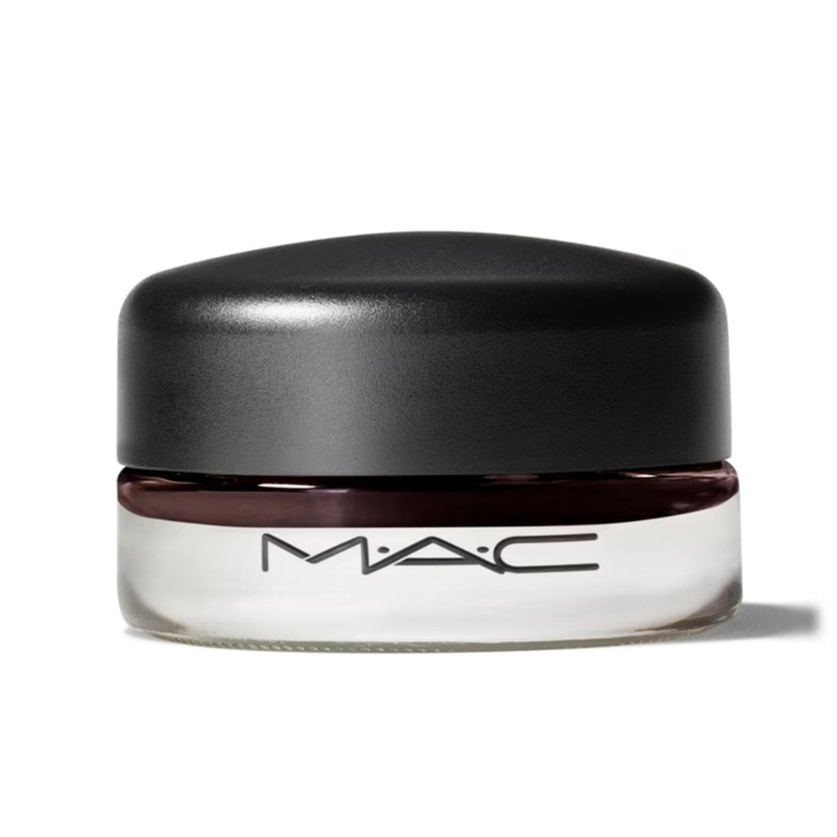 MAC Pro Longwear Paint Pot Black Mirror jar, versatile eye primer and cream shadow.