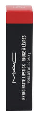 MAC Retro Matte Lipstick Dangerous application stroke for smooth, even coverage.