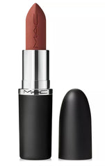 MAC Rouge à lèvres Matte 669 Warm Teddy, couleur chaude et tenue longue durée.