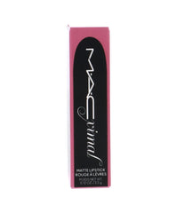 MAC Silky Matte Lipstick Snob in beige provides long-lasting color with moisture