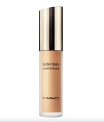 MAC Skinfinish Lightstruck Double Gleam bottle for on-the-go radiant glow.