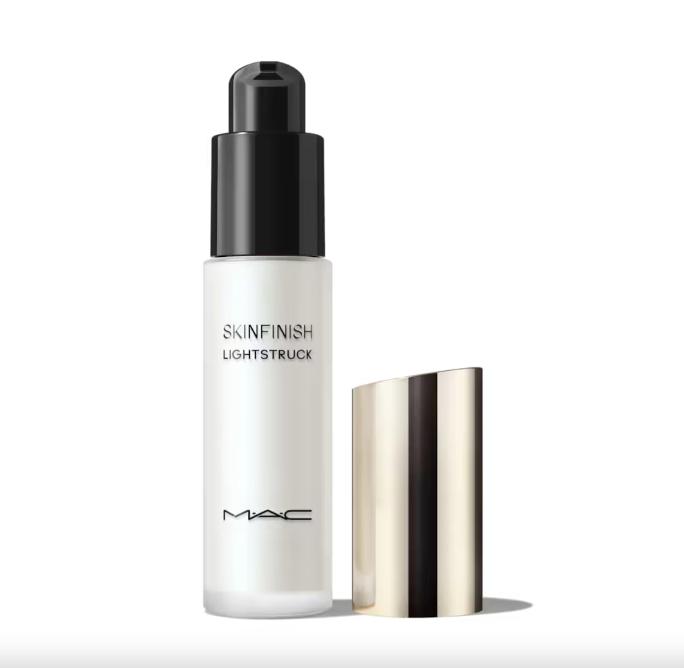 Swatch on skin demonstrates buildable luminosity with a soft, radiant finish