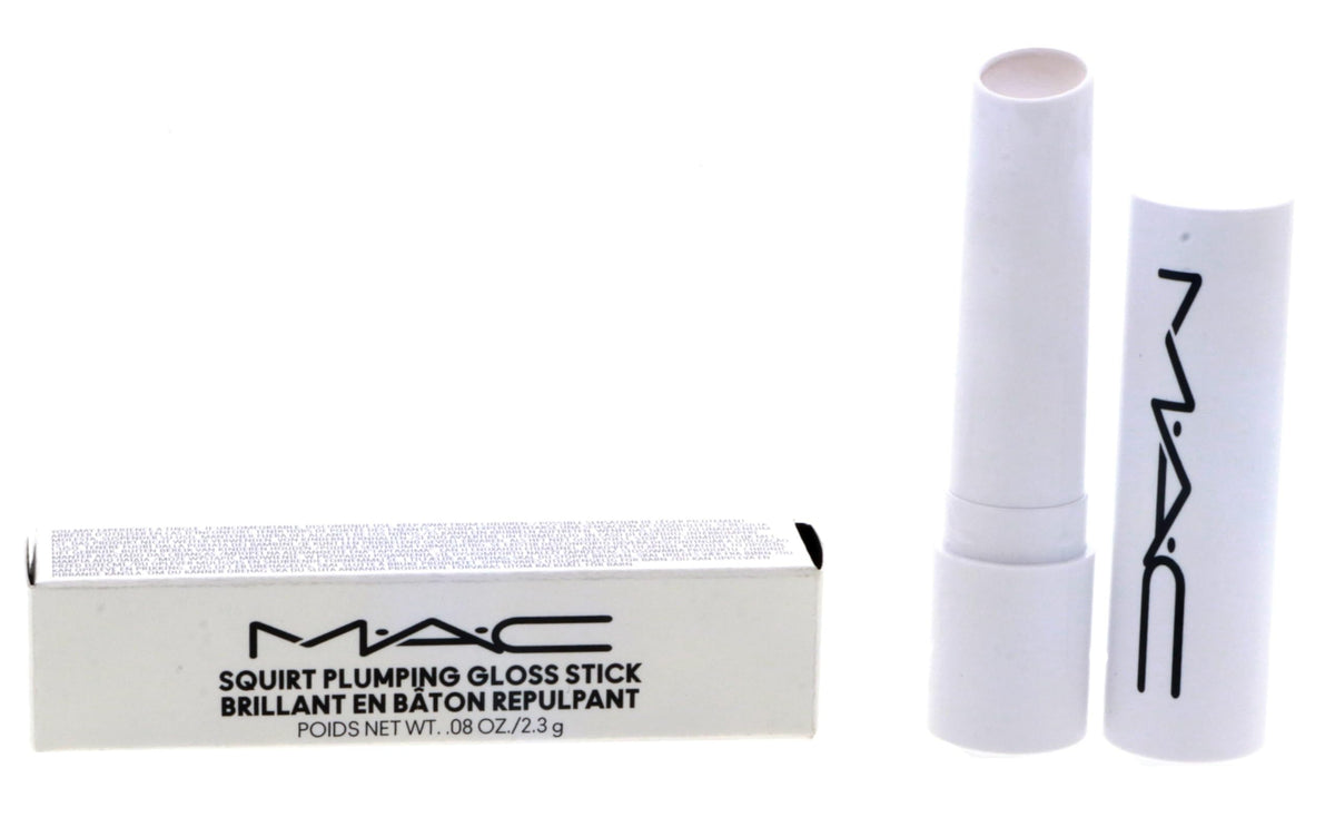 MAC Squirt Plumping Gloss Stick in 10 Clear adds instant shine with subtle plump and non-sticky feel.