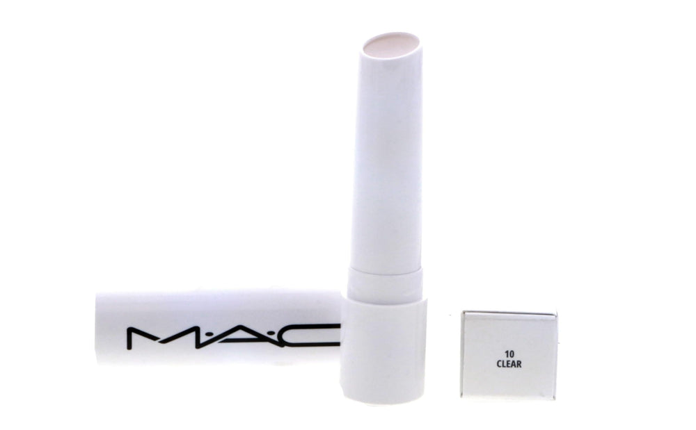 MAC Squirt Plumping Gloss Stick demonstrates juicy color with a glassy finish.
