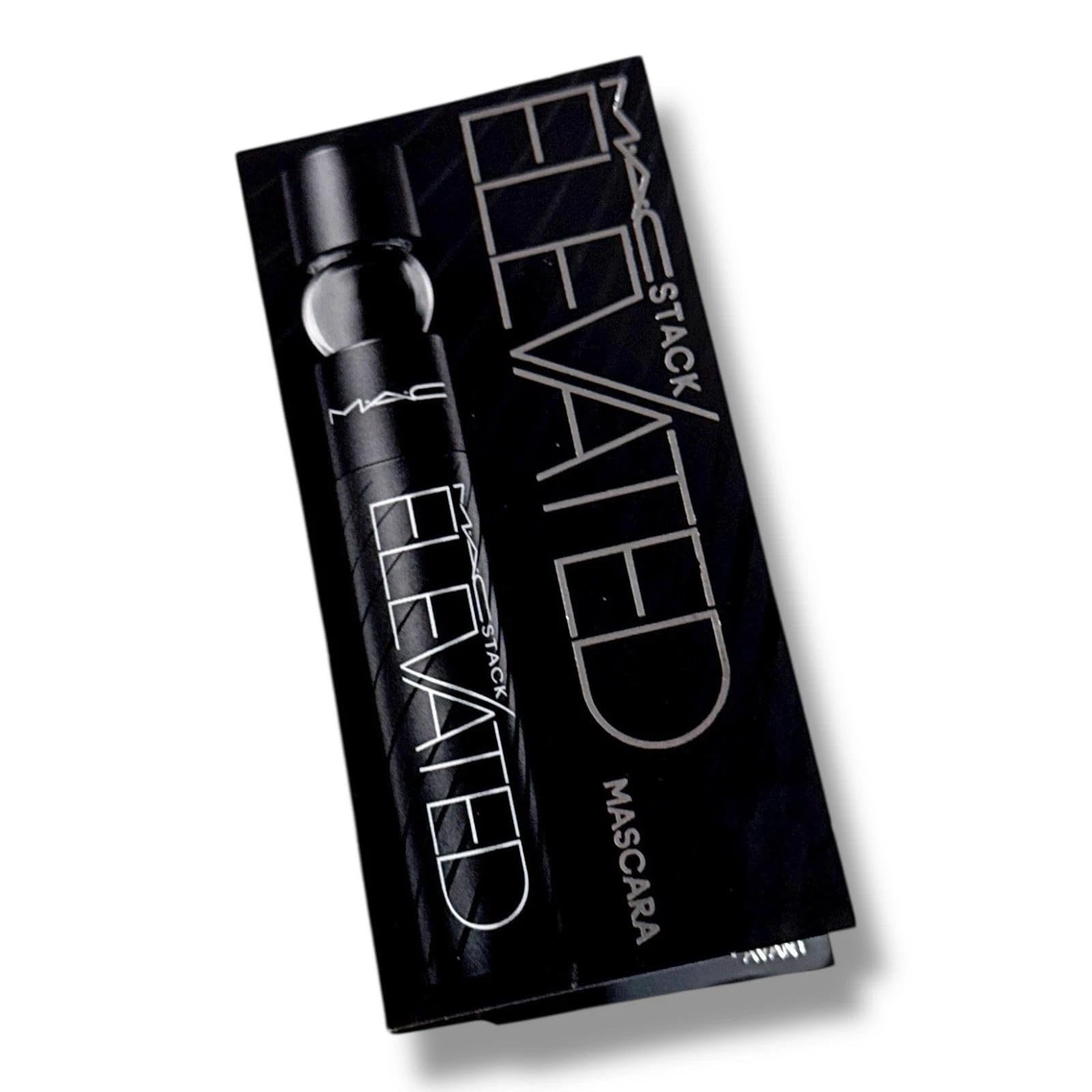 MAC Stack Mascara tube with bold black finish for dramatic lash definition
