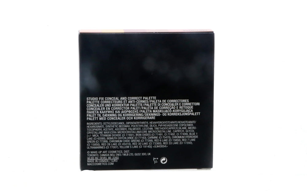MAC Studio Fix packaging image highlights compact design for travel touch-ups