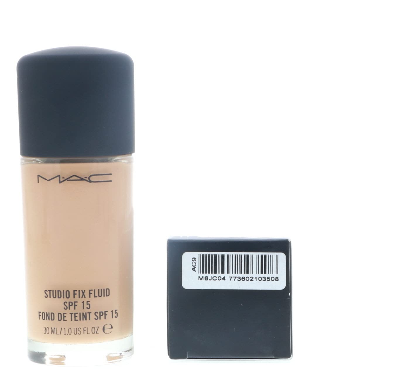 MAC Foundation in-use image showing matte finish for daytime look.