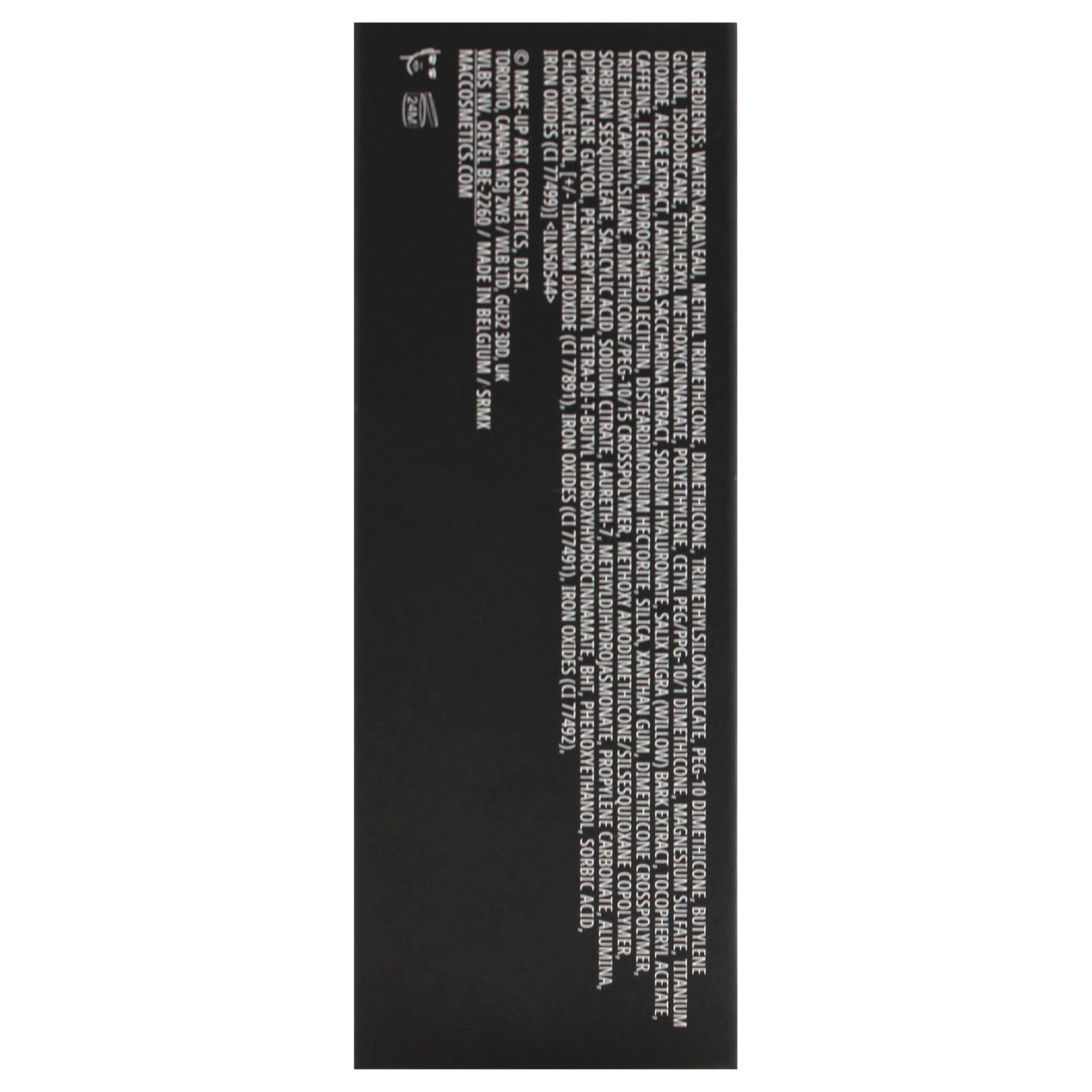 MAC Studio Fix Fluid 1 oz bottle on vanity under natural light for daily wear.
